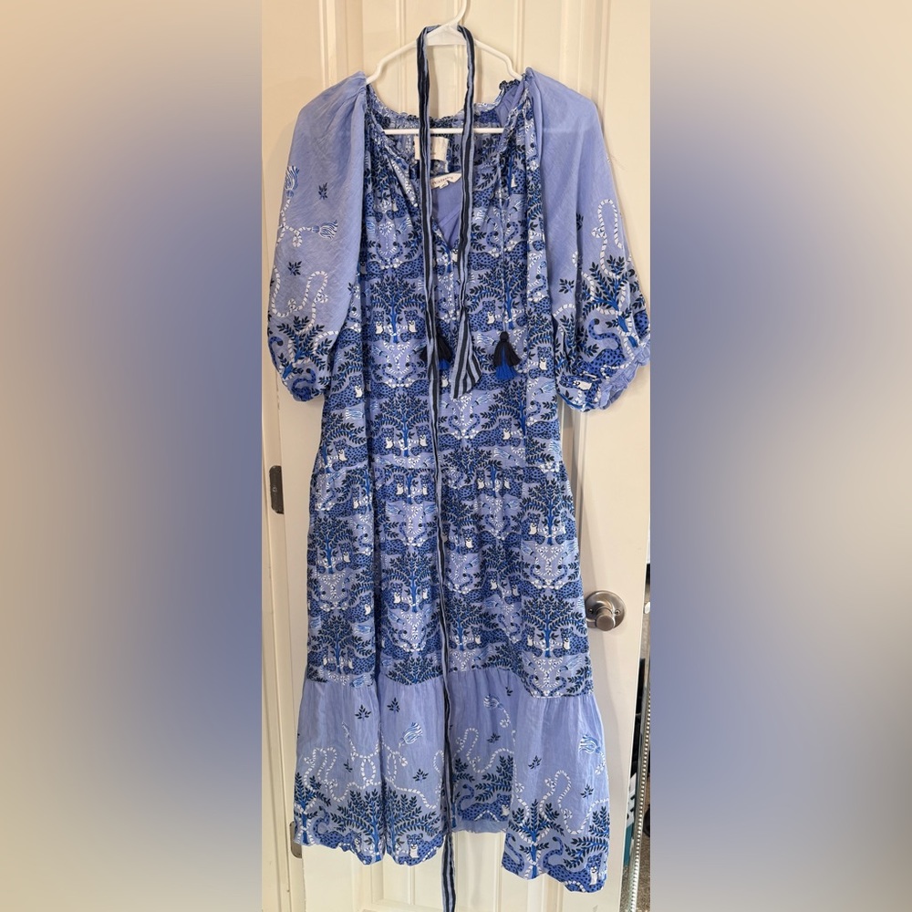 Printfresh dress silk and cotton